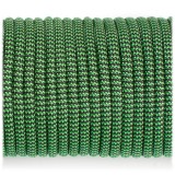 Paracord Type III 550, black green wave #132