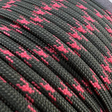 Paracord Type III 550, OD red camo #165
