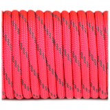 Paracord reflective, sofit pink #r3315