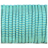 Paracord Type III 550, blue yellow wave #362
