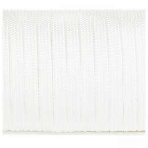 Coreless Paracord, white #007-H