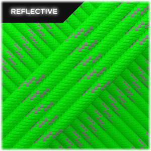Paracord reflective, Neon green #r3017