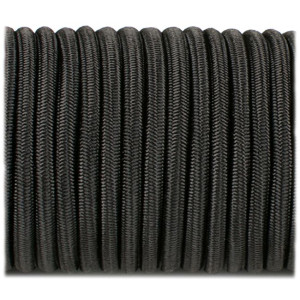 Shock cord (4 mm), black #s016-4